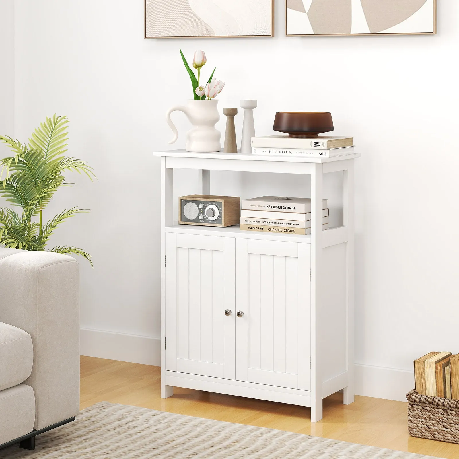 Giantex Bathroom Storage Cabinet