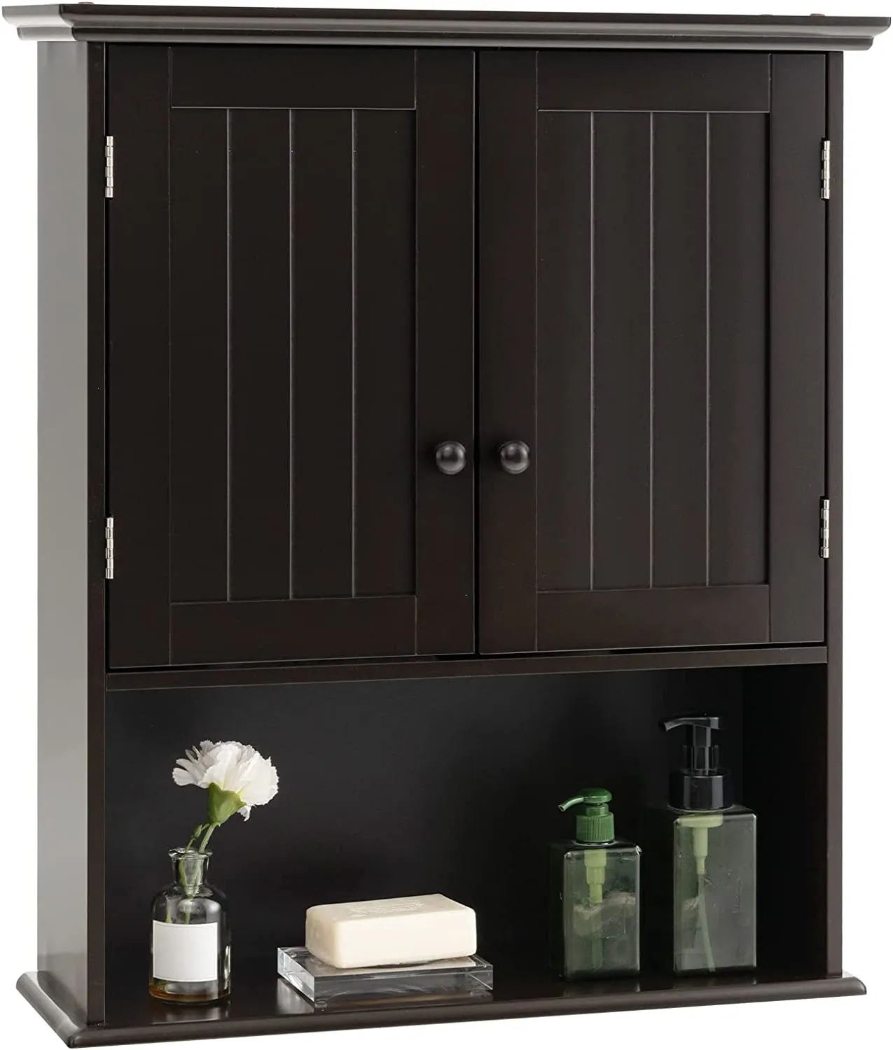 Giantex Bathroom Wall Mounted Cabinet - Storage Cabinet w/Adjustable Shelf