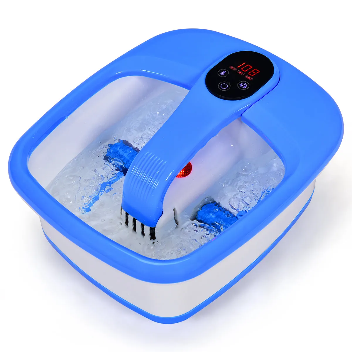 Giantex Foot Spa Bath Massager with Automatic Massage Rollers