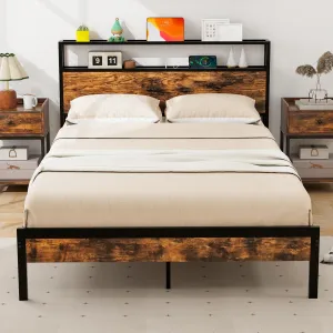 Giantex Full Size Bed Frame bed frame, queen bed