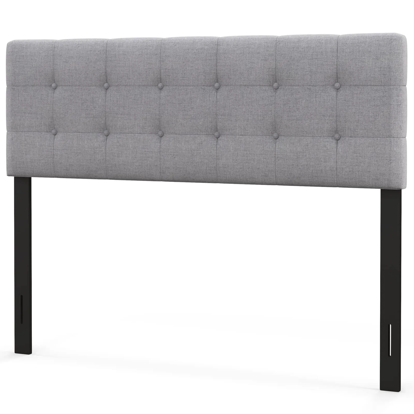 Giantex Linen Upholstered Headboard, Adjustable Width Button Tufted Headboard wall decor, decorative wall art