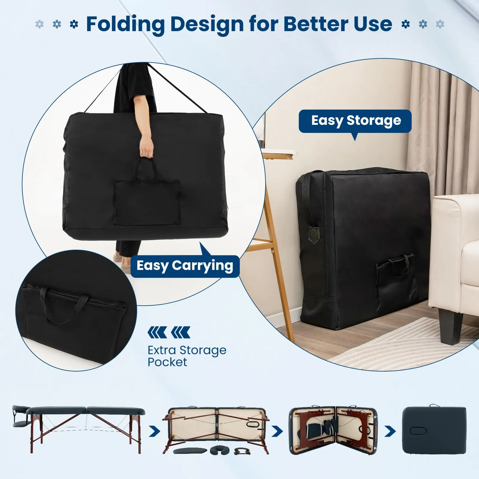 Giantex Portable Folding Massage Table