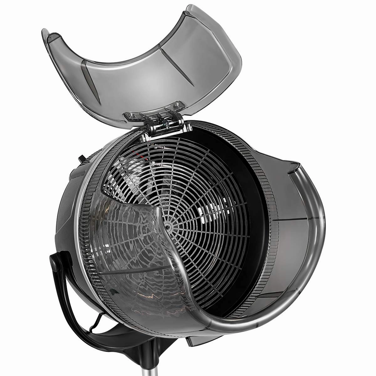 Giantex Adjustable Hood Floor Hair Bonnet DRYER Stand Up Rolling Base Salon Wheels