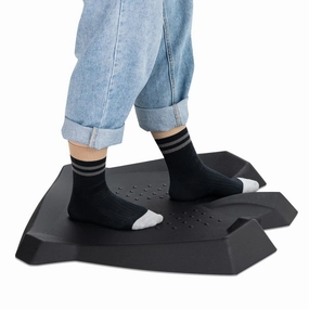Giantex Anti Fatigue Mat, Not-Flat Standing Mat w/ Foot Massage Points Diverse Terrain & Beveled Edges folding chair, portable chair
