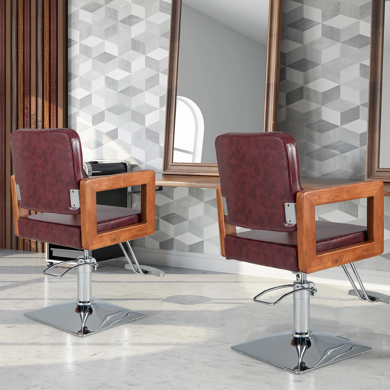Giantex Barber Chair - Salon Chair for Hair Stylist
