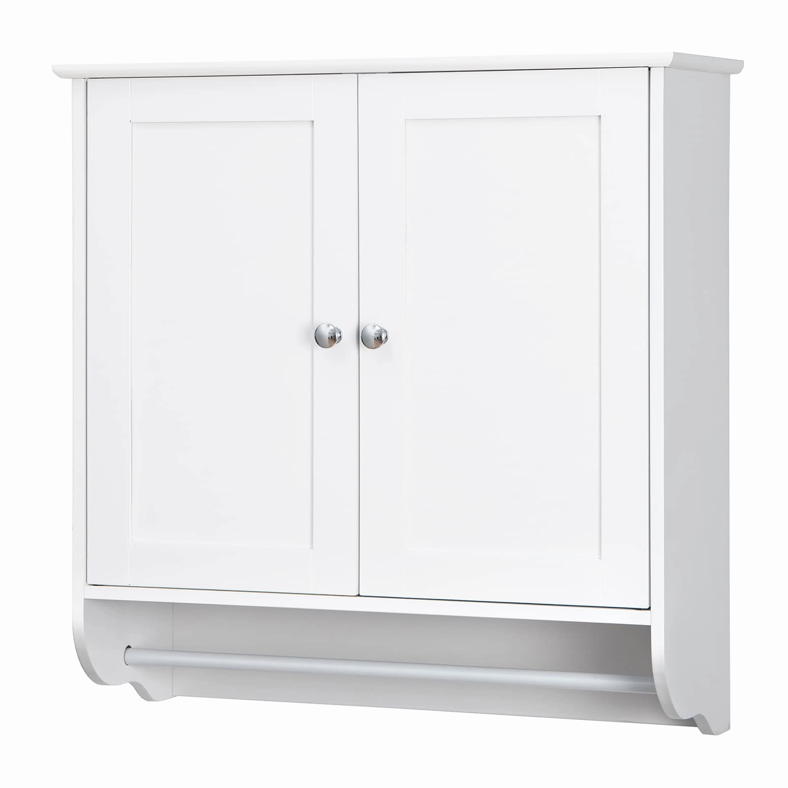 Giantex Bathroom Cabinet Wall Mounted - Over The Toilet Medicine Cabinet with Double Doors bathroom storage cabinet, over toilet storage