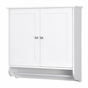 Giantex Bathroom Cabinet Wall Mounted - Over The Toilet Medicine Cabinet with Double Doors bathroom storage cabinet, over toilet storage
