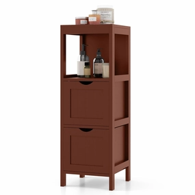 Giantex Bathroom Organizers and Storage Cabinet - Storage Organizer Rack Stand bathroom storage cabinet, over toilet storage