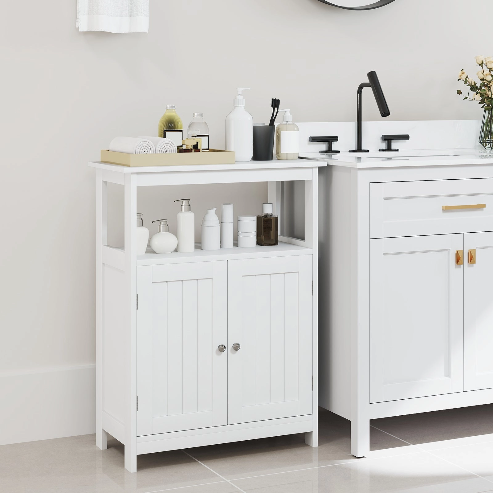 Giantex Bathroom Storage Cabinet