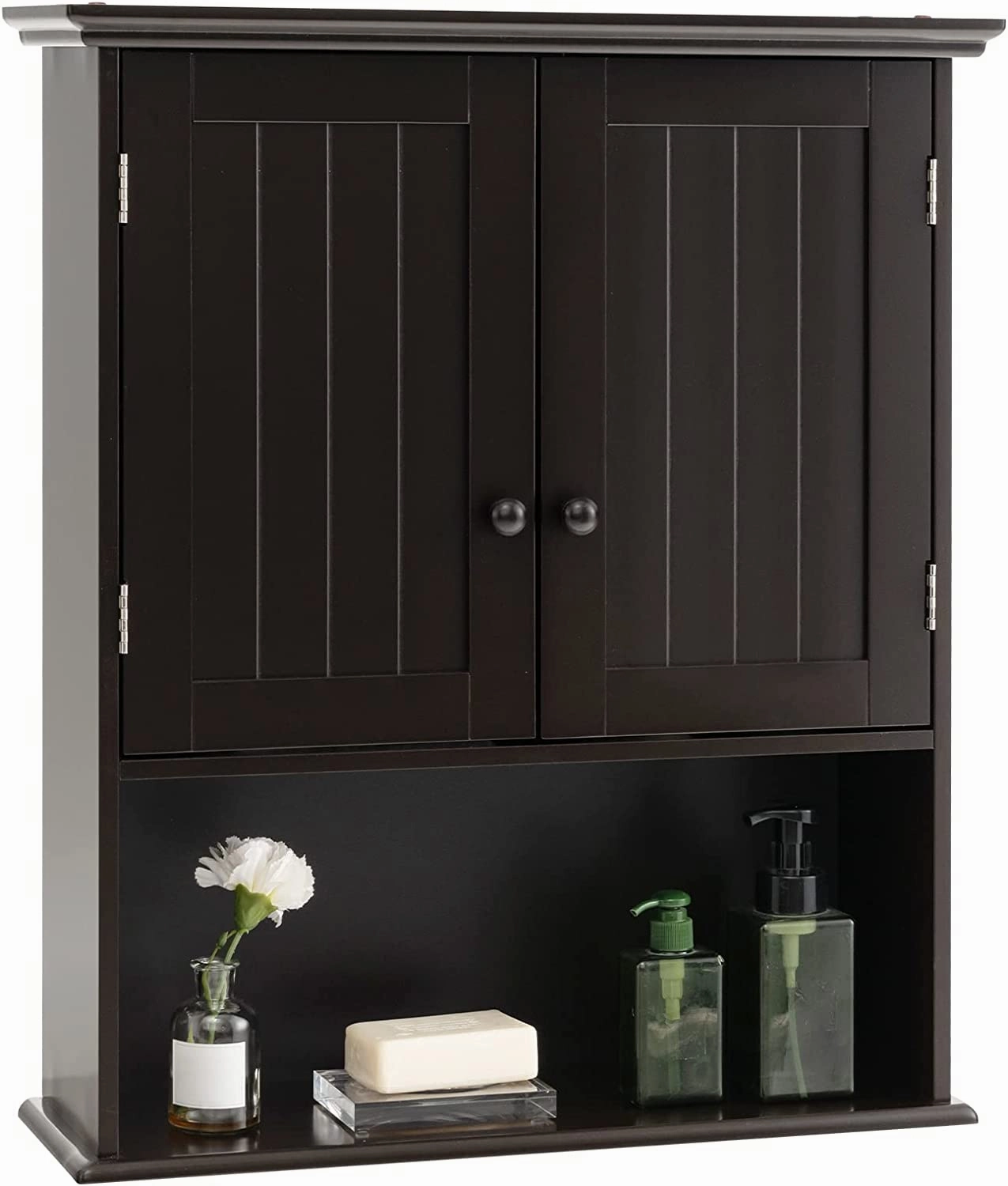 Giantex Bathroom Wall Mounted Cabinet - Storage Cabinet w/Adjustable Shelf