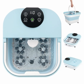 Giantex Collapsible Foot Spa Massager with Heat folding chair, portable chair