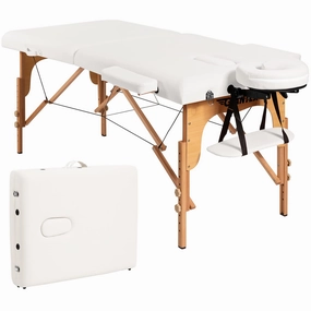 Giantex Folding Massage Table 84'' Professional Massage Bed folding chair, portable chair