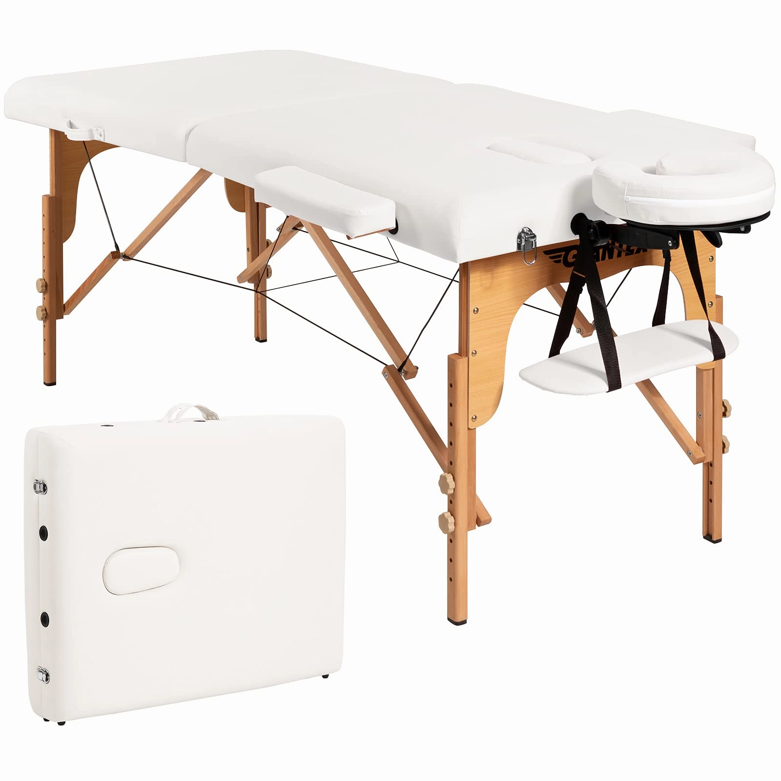Giantex Folding Massage Table 84'' Professional Massage Bed folding chair, portable chair