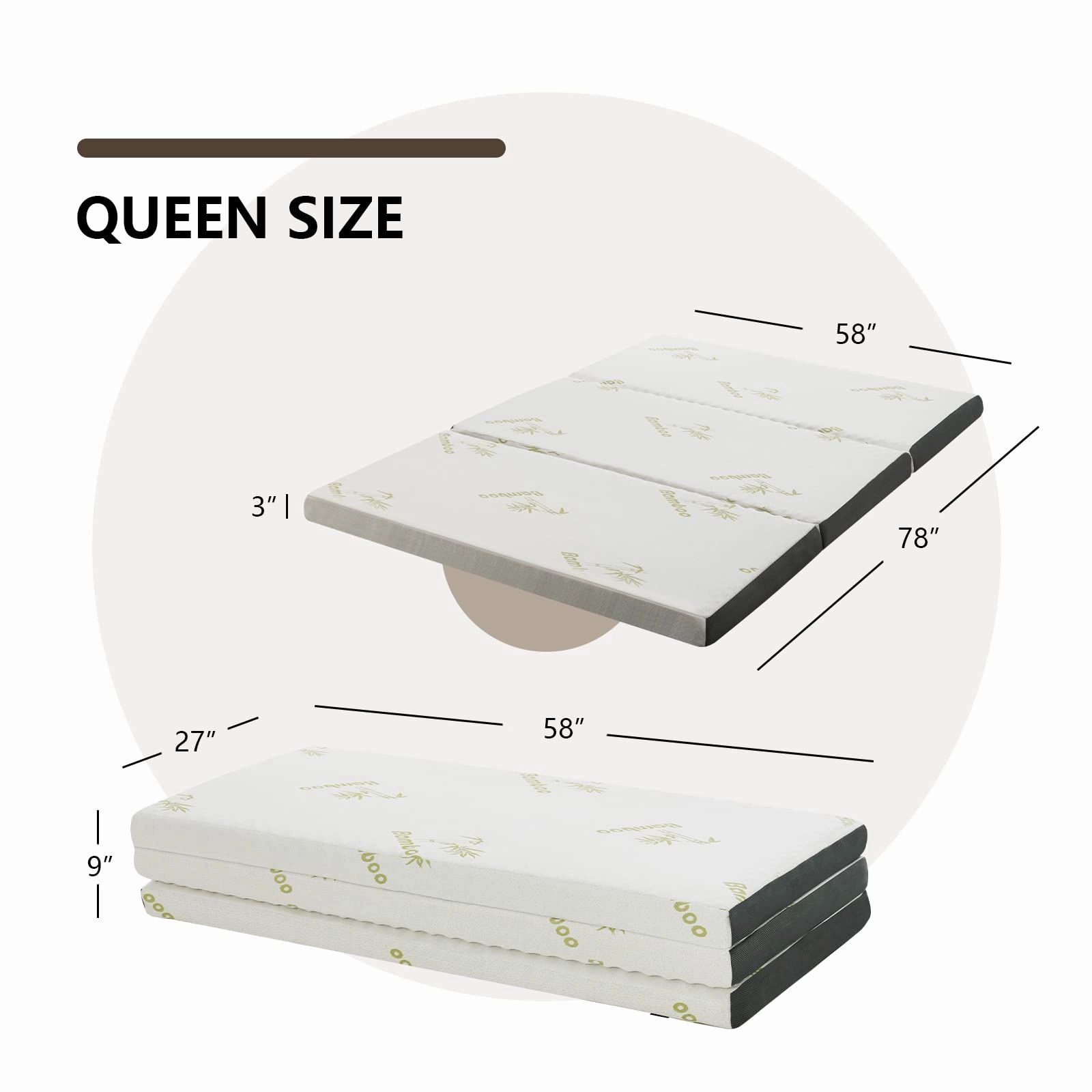 Giantex Folding Mattress