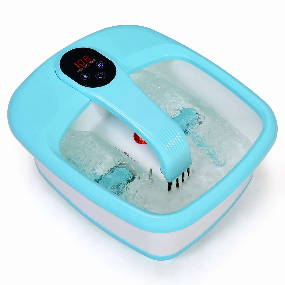 Giantex Foot Spa Bath Massager with Automatic Massage Rollers