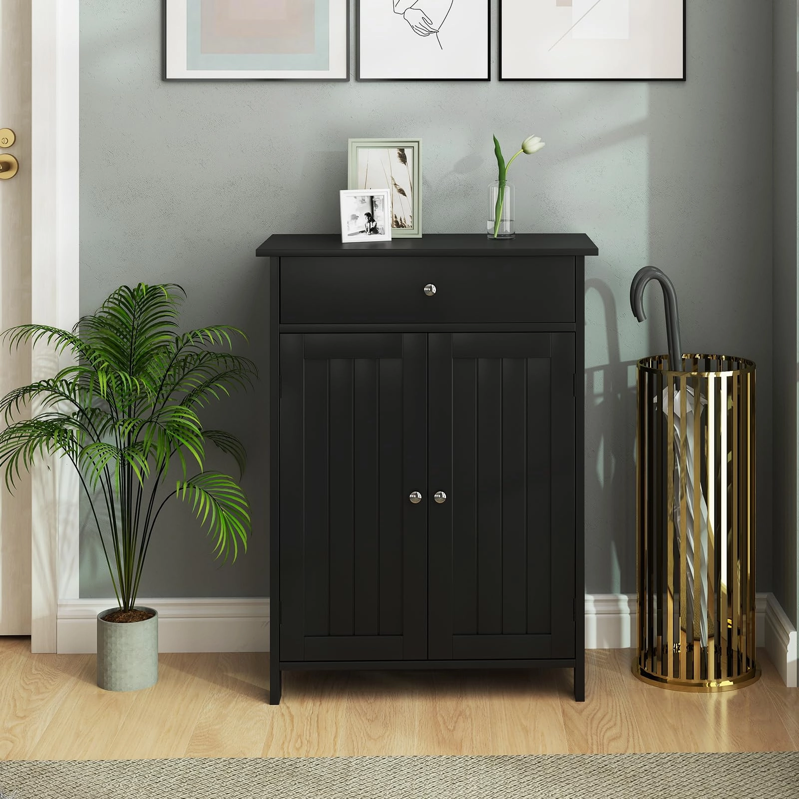 Giantex  Freestanding Bathroom Storage Cabinet