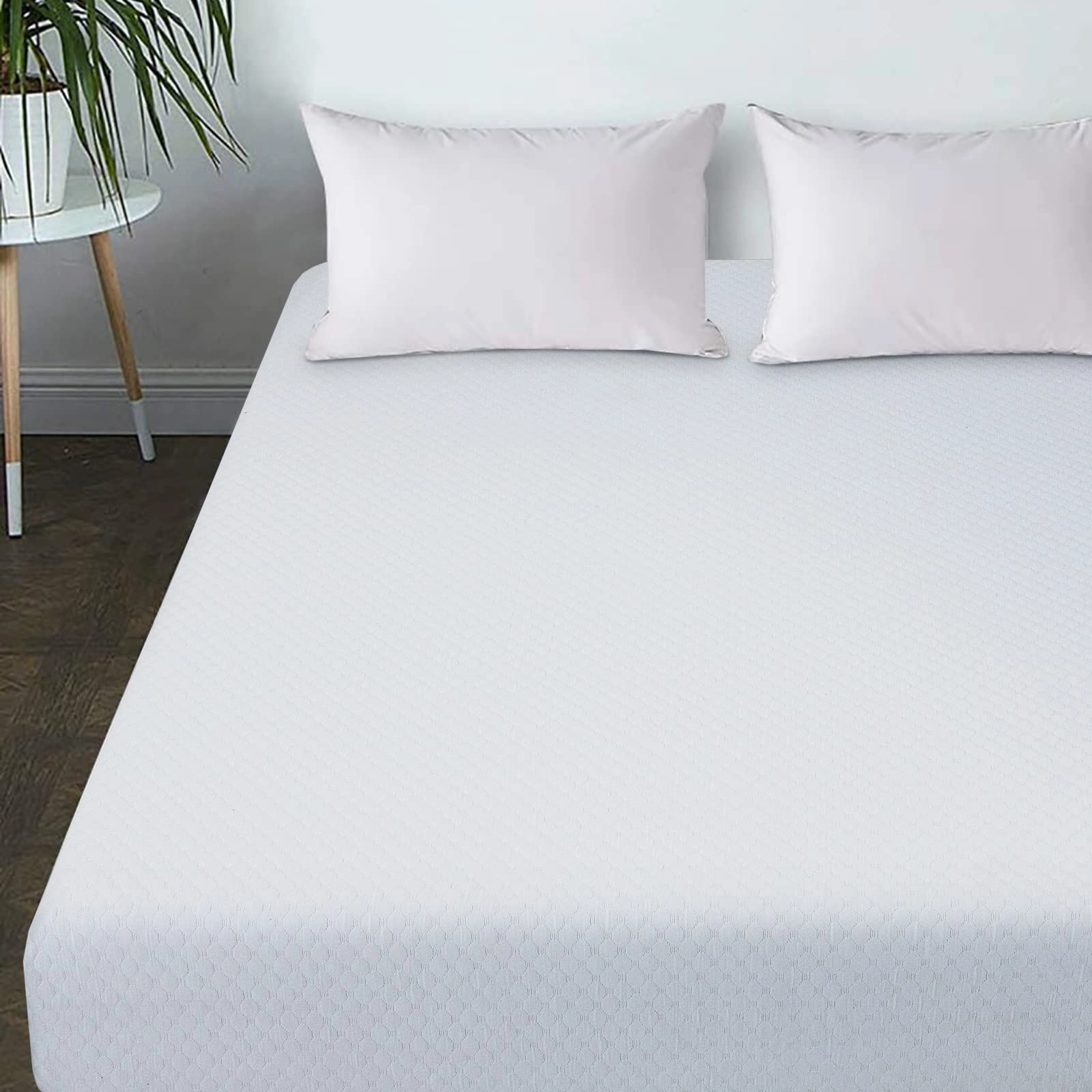 Giantex Full Mattress 8 Inch, Air Foam for Cool Sleep & Spine Protection