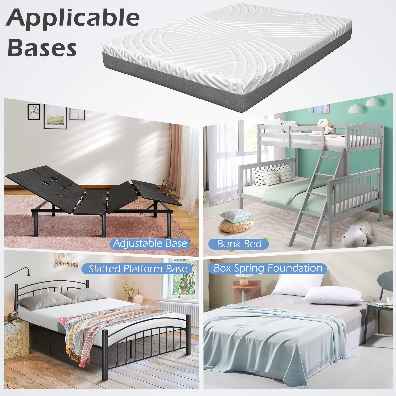 Giantex Memory Foam Mattress, 8 inch Mattress