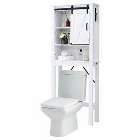 Giantex Over-The-Toilet Space Saver Cabinet bathroom storage cabinet, over toilet storage