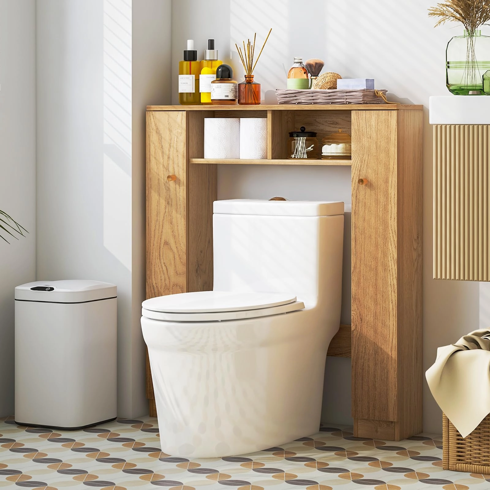 Giantex Over The Toilet Storage Cabinet