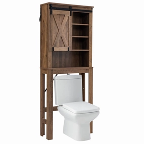 Giantex Over The Toilet Storage Cabinet - Freestanding Toilet Rack bathroom storage cabinet, over toilet storage