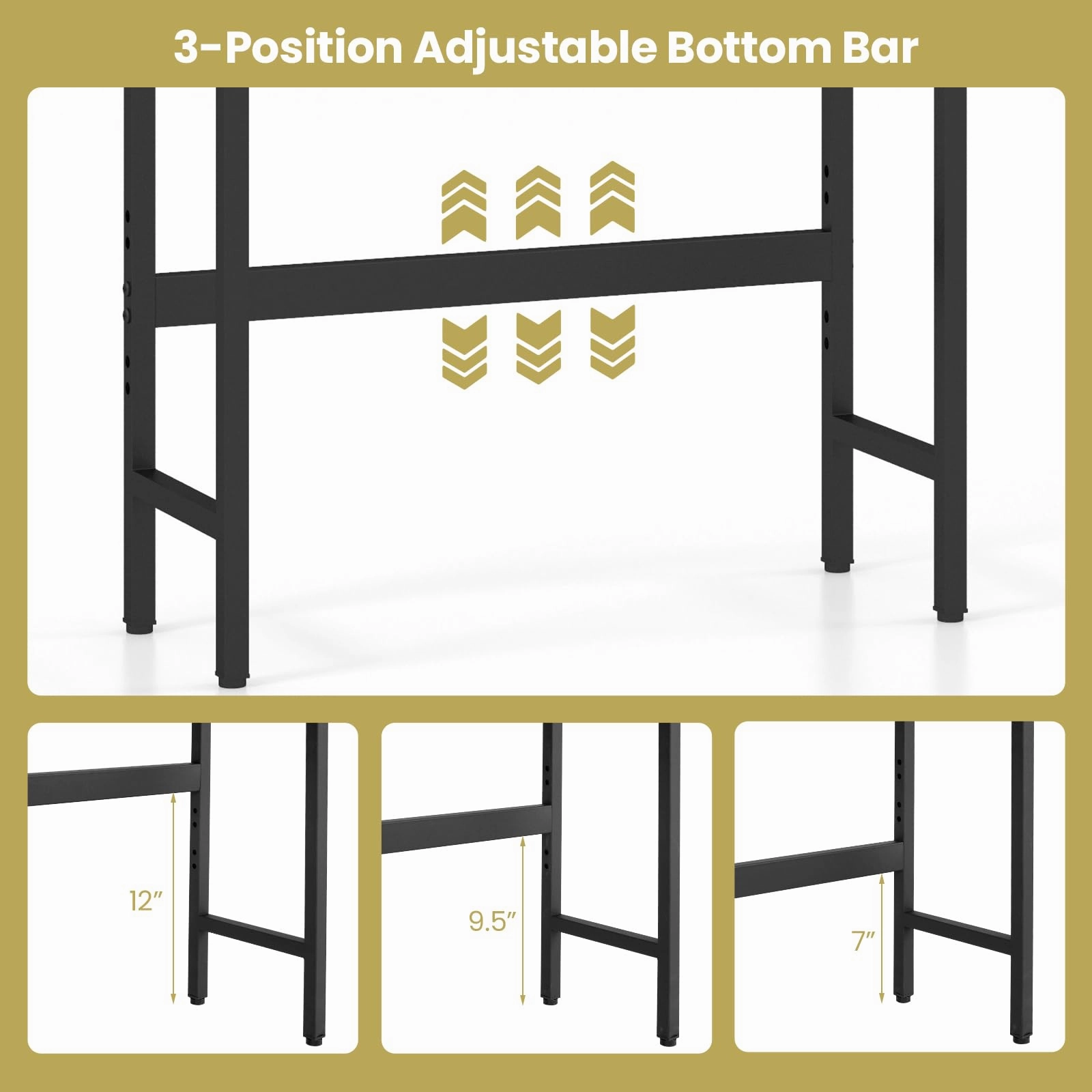 Giantex Over The Toilet Storage Cabinet - Toilet Shelf Rack with Anti-Tip Device