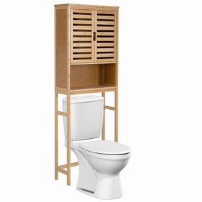 Giantex Over-The-Toilet Storage Cabinet bathroom storage cabinet, over toilet storage
