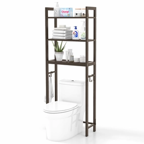 Giantex Over The Toilet Storage Shelf bathroom storage cabinet, over toilet storage
