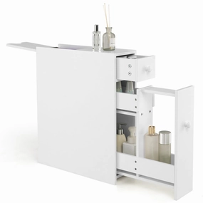 Giantex Small Bathroom Storage Cabinet bathroom storage cabinet, over toilet storage