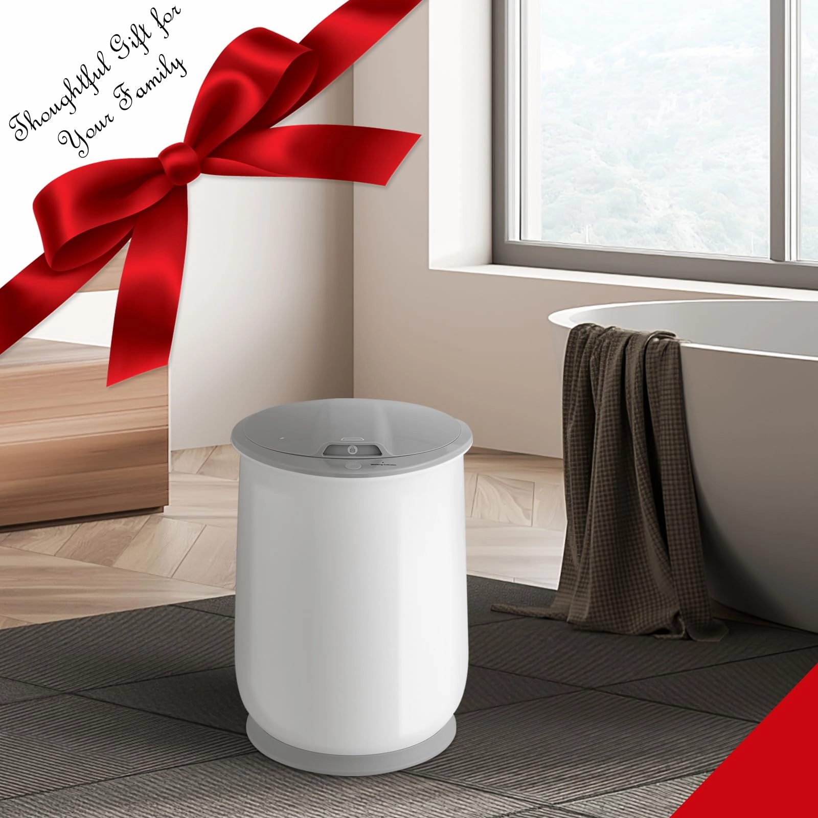 Giantex Towel Warmer Bucket - 21 L Bathroom Towel Heater