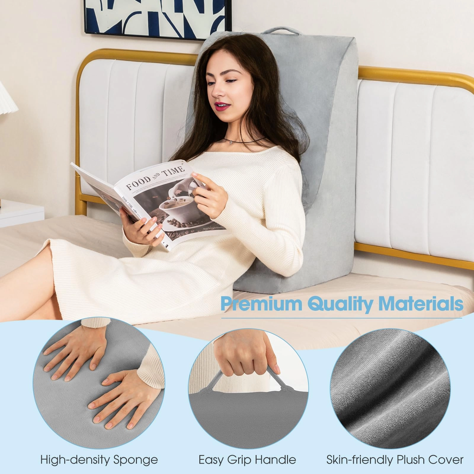 Giantex Wedge Pillow for Sleeping
