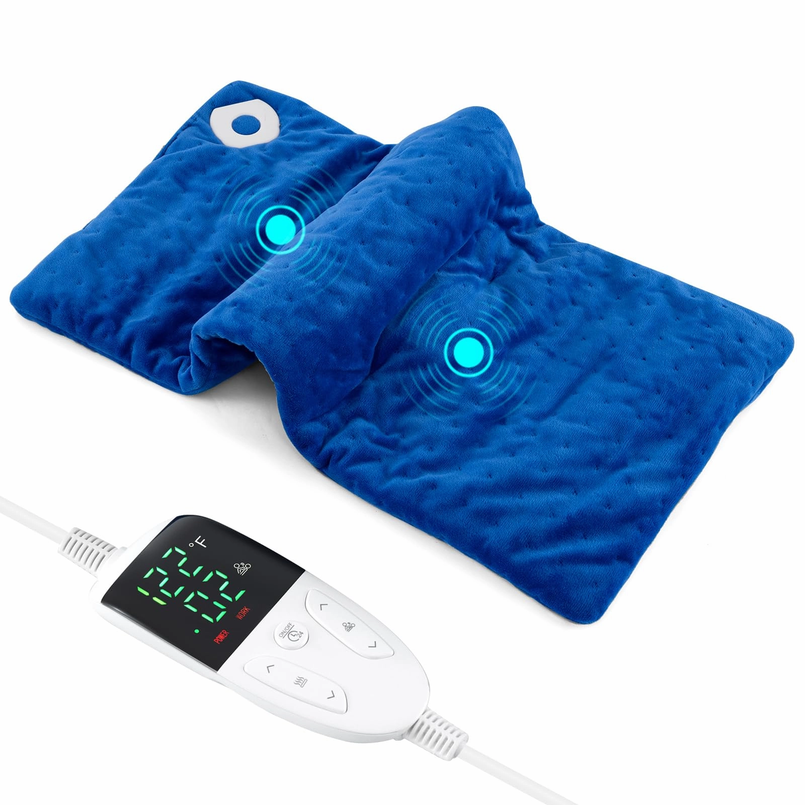 Giantex Weighted Heating Pad w/ 2 Massagers