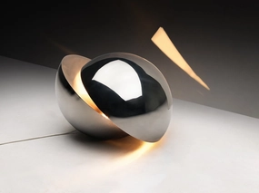 Gigi Capriolo for Complemento Idea 'Glob' Lamp in Stainless Steel Knife Set,Kitchen Knives