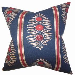 Ginevra Floral Euro Sham Blue pillowcases,cotton pillow covers,bed linen