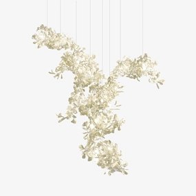 Gingko Combination Chandelier chandelier,ceiling light,decorative lighting