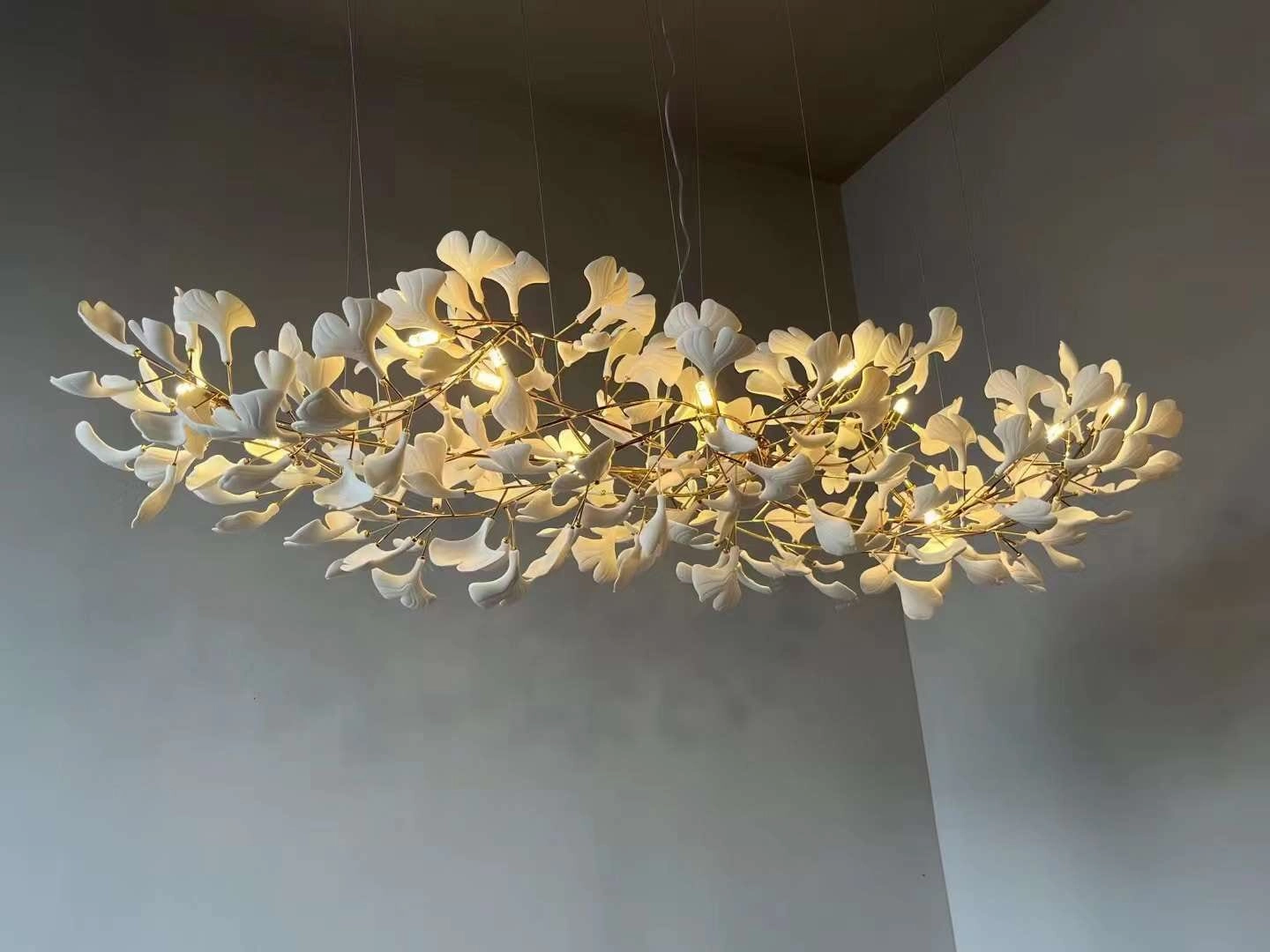 Gingko Leaves Chandelier