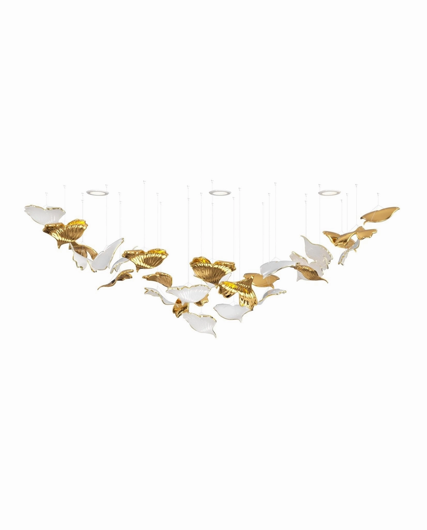 Ginkgo Tree Chandelier