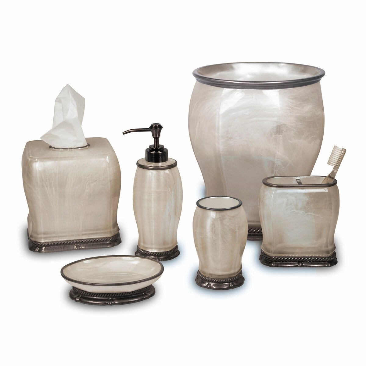Gioella Toothbrush Holder - Ivory - Toothbrush Holder
