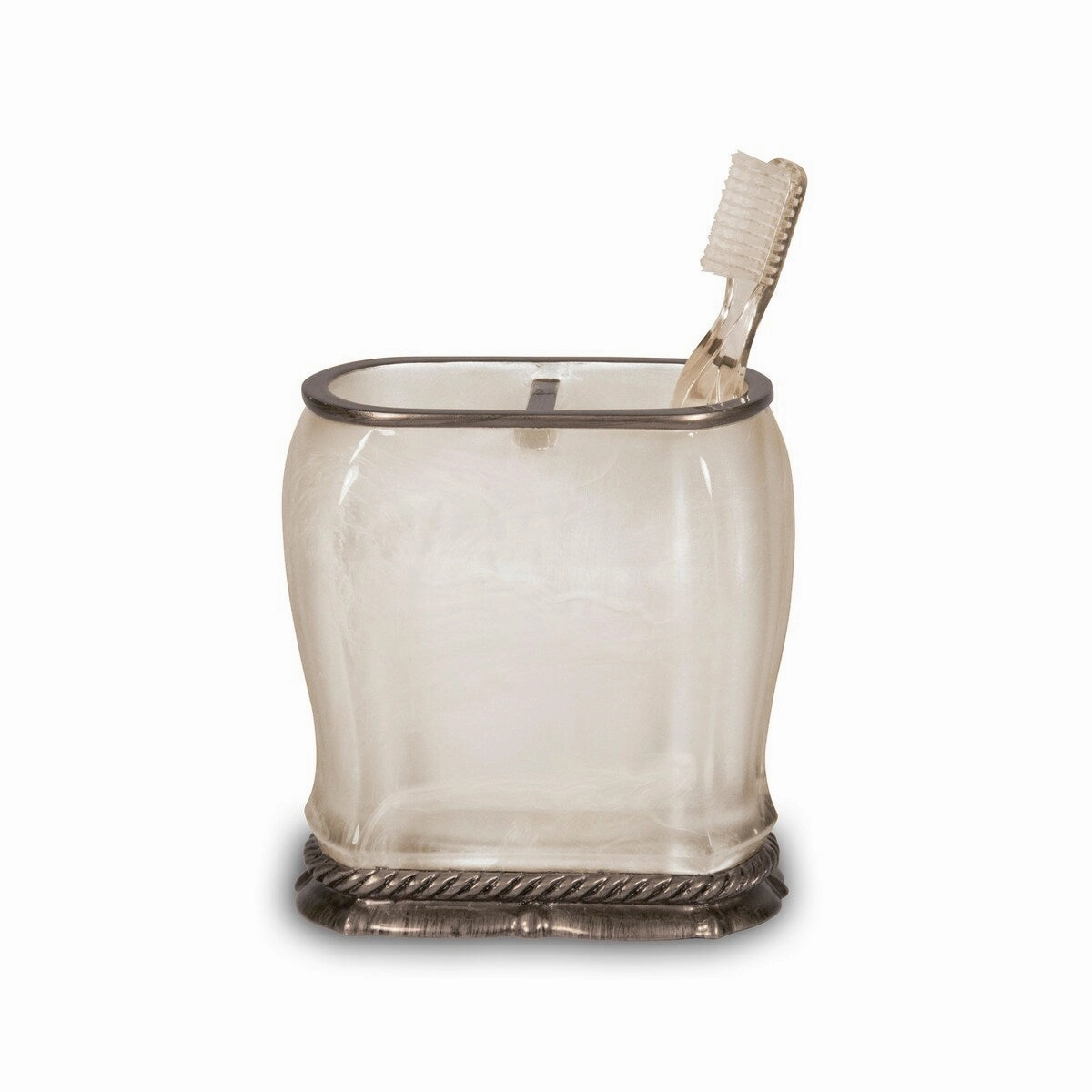 Gioella Toothbrush Holder - Ivory - Toothbrush Holder Toothbrush Holder,Bathroom Organizer
