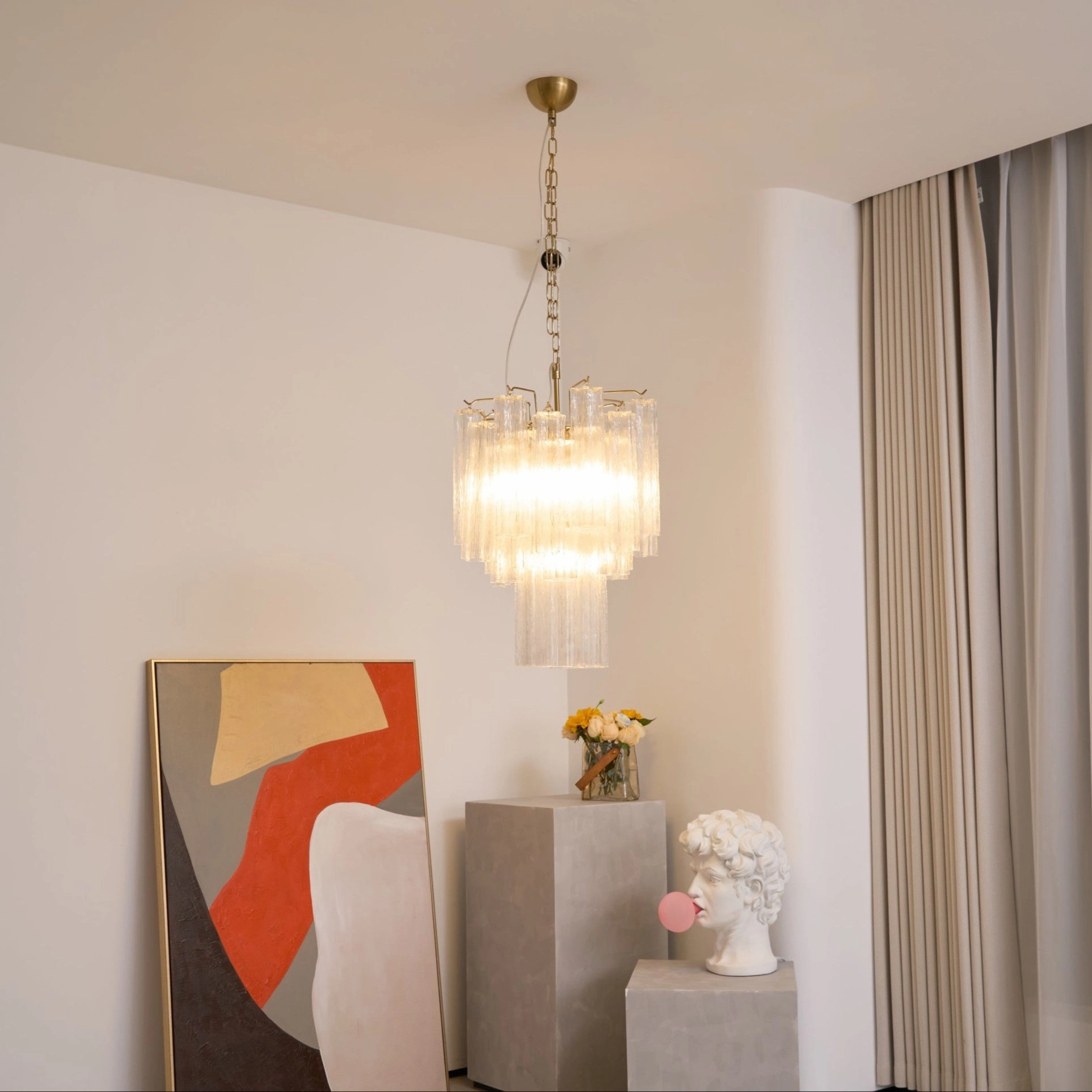 Giselle Murano Glass Chandelier