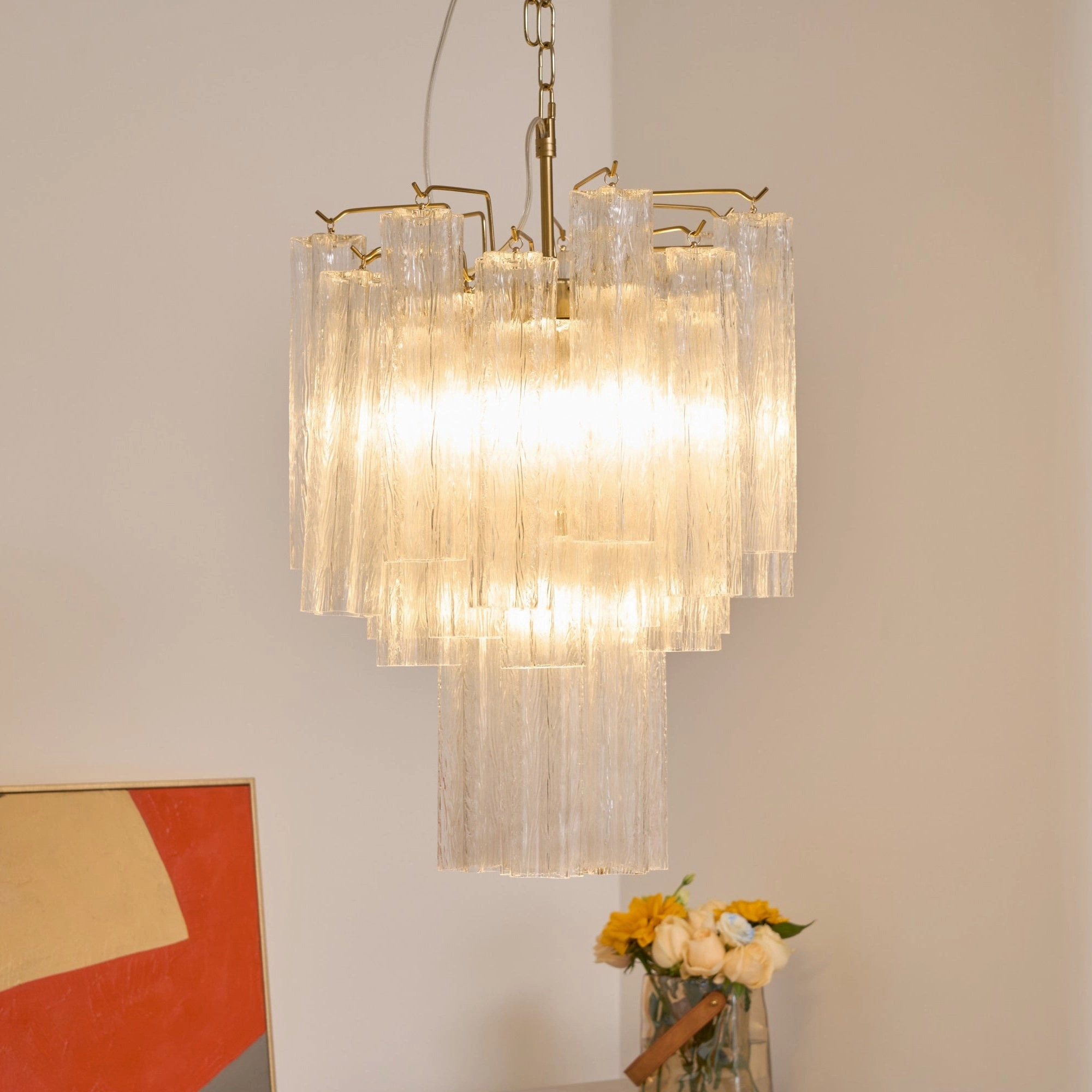 Giselle Murano Glass Chandelier