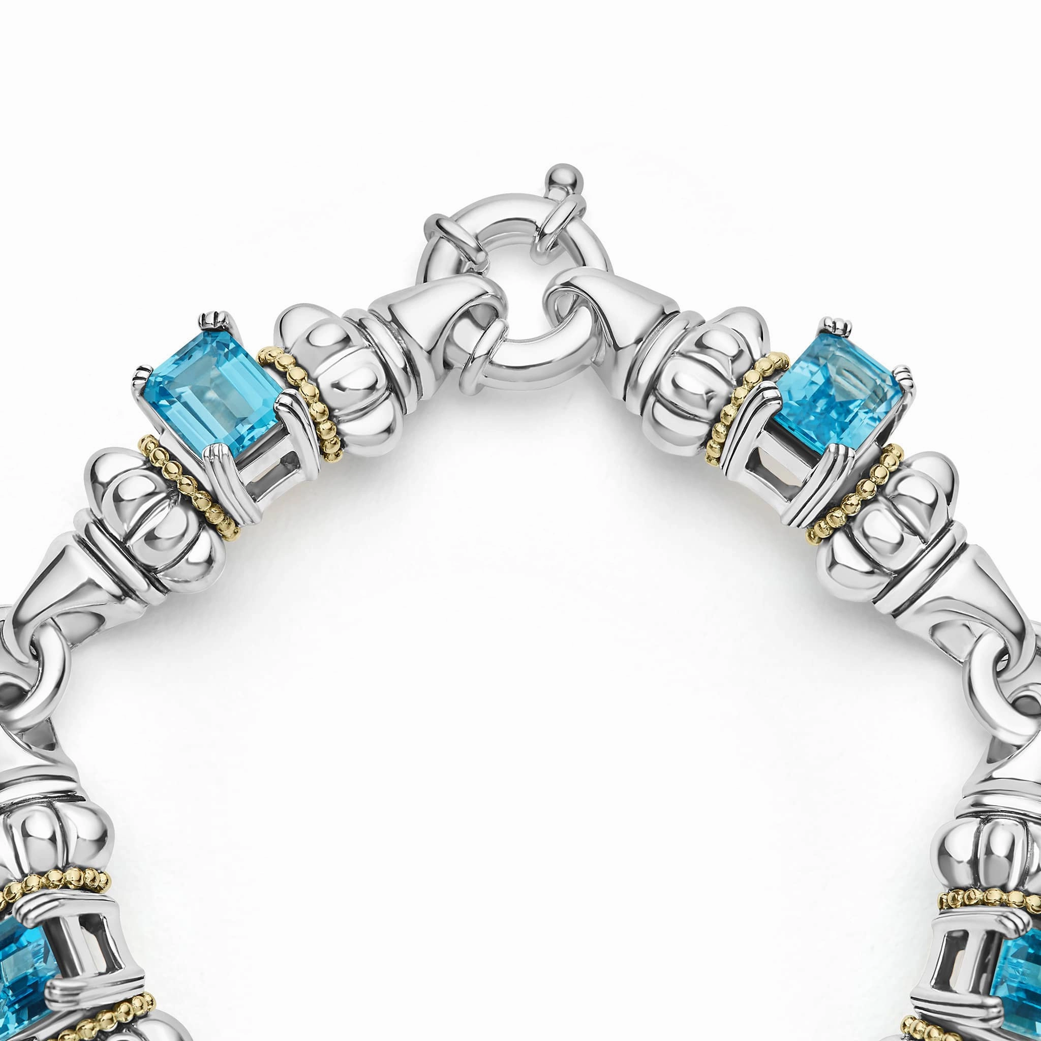 Glacier Classic Swiss Blue Topaz Bracelet
