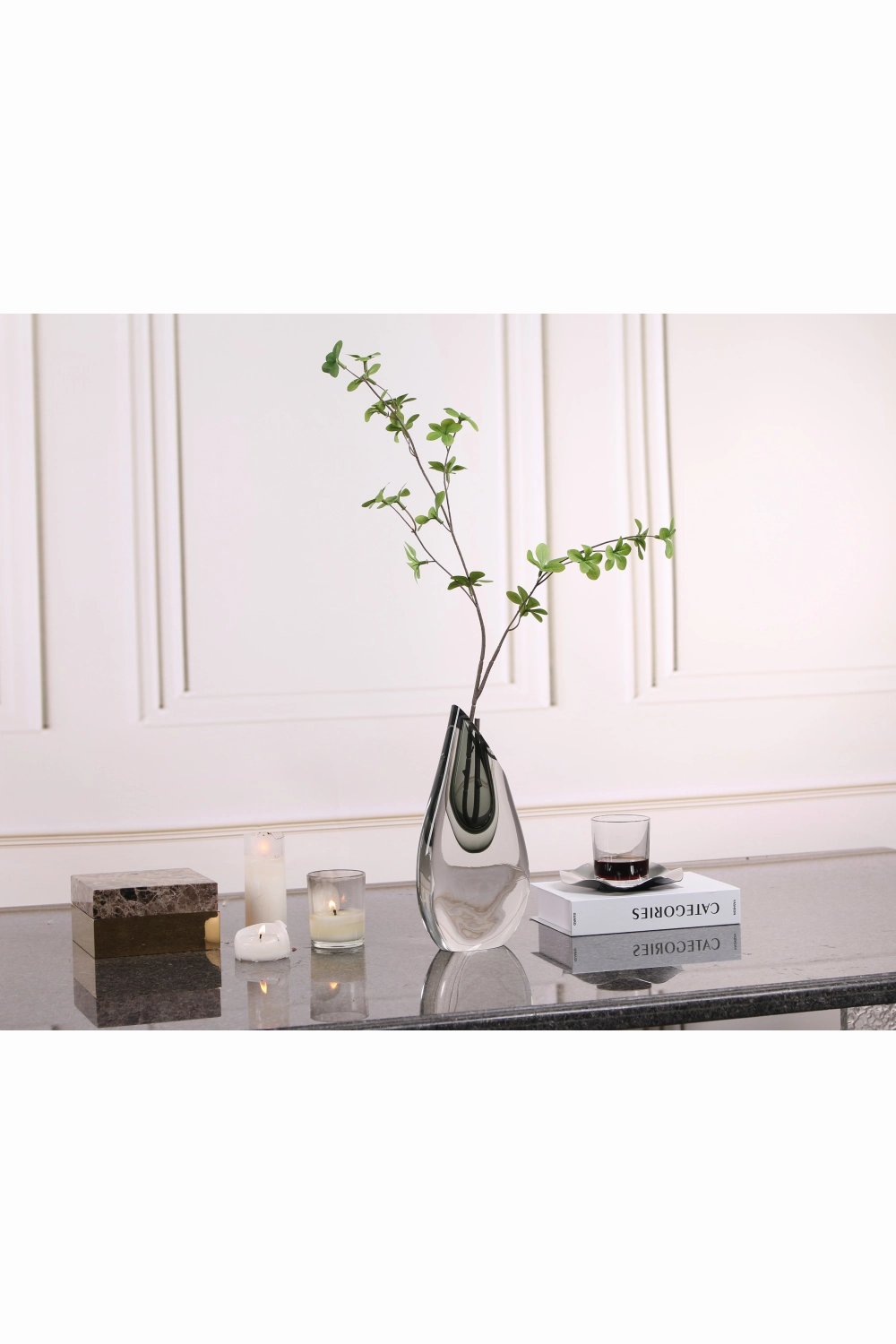 Glass Abstract Vase | Liang & Eimil Fyre