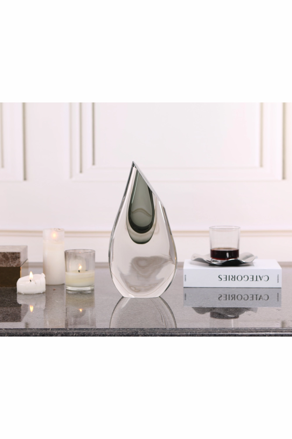 Glass Abstract Vase | Liang & Eimil Fyre