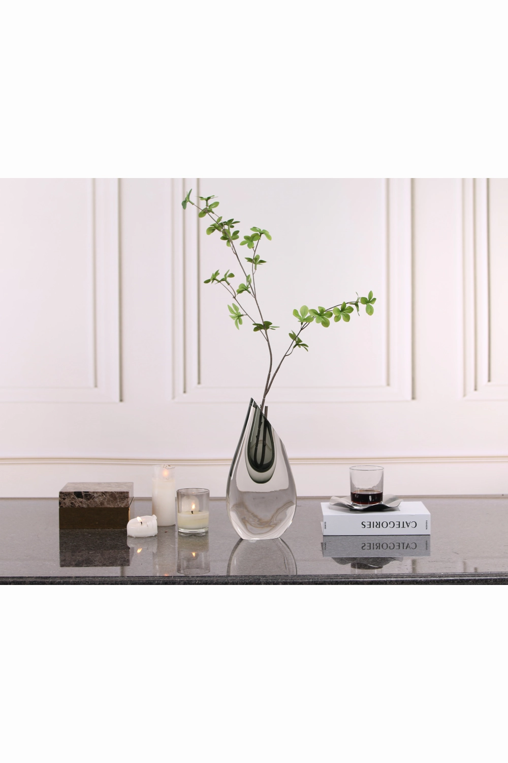 Glass Abstract Vase | Liang & Eimil Fyre