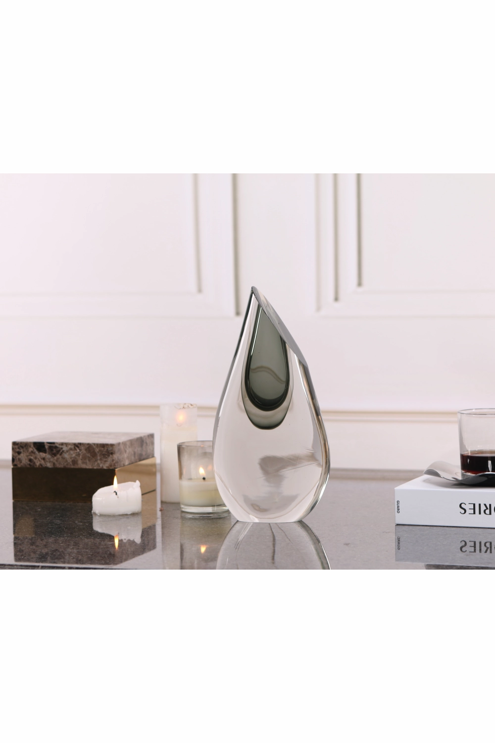 Glass Abstract Vase | Liang & Eimil Fyre