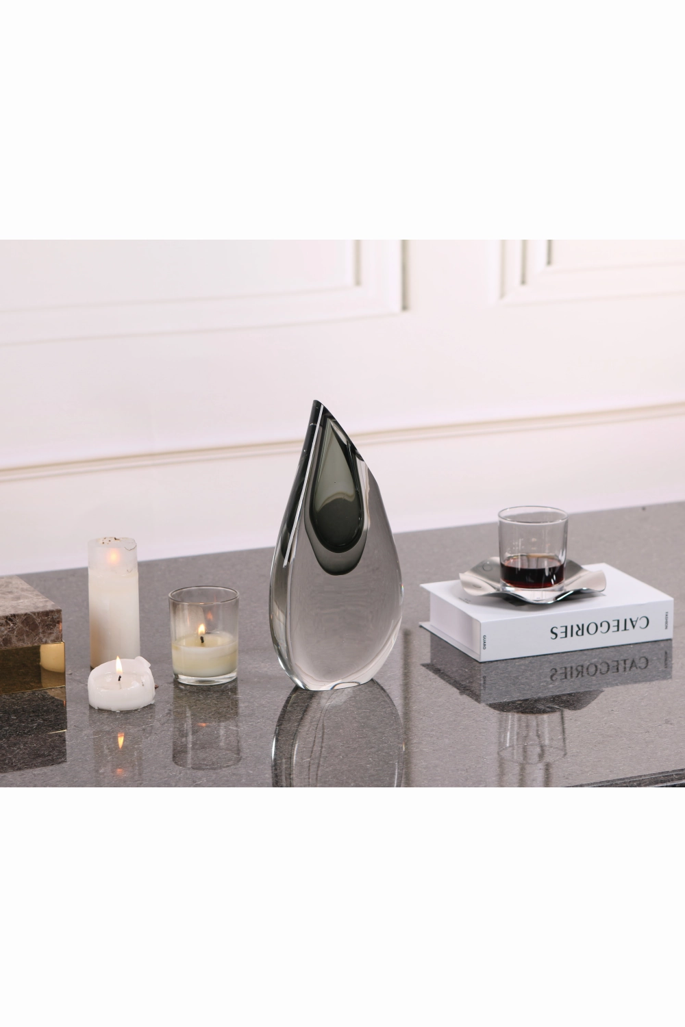 Glass Abstract Vase | Liang & Eimil Fyre