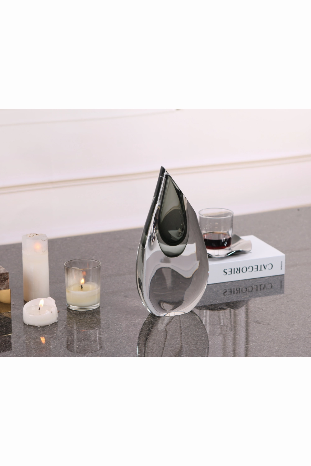 Glass Abstract Vase | Liang & Eimil Fyre