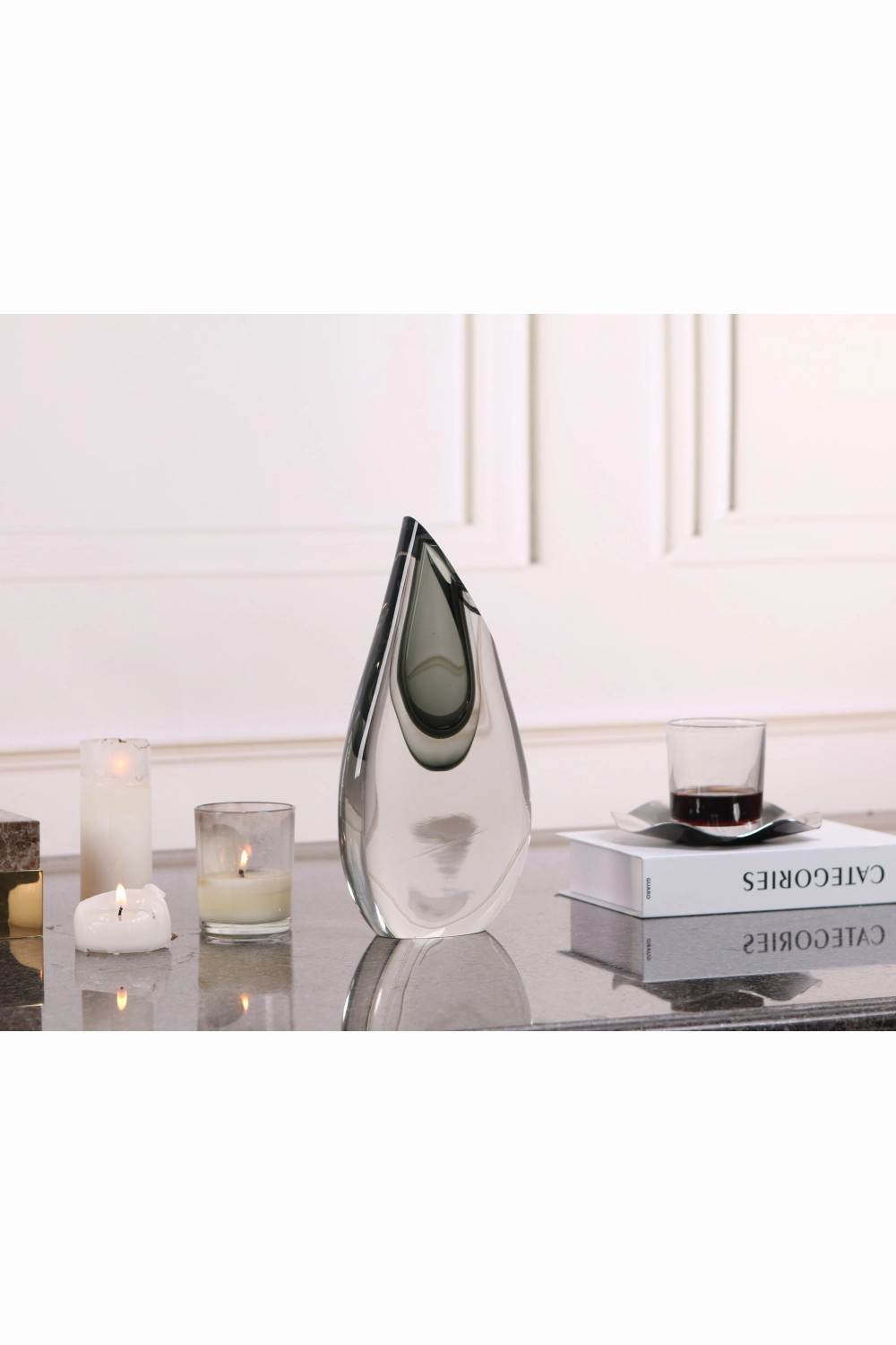 Glass Abstract Vase | Liang & Eimil Fyre