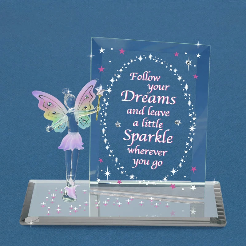 Glass Baron Dream and Sparkle Fairy Decorative Mirror,Home Decor Mirror